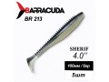 Силиконовая приманка Sherif 4.0" (100мм) - 5шт, цвет BR213