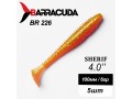 Силиконовая приманка Sherif 4.0" (100мм) - 5шт, цвет BR226