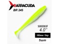Силиконовая приманка Sherif 4.0" (100мм) - 5шт, цвет BR245