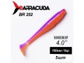 Силиконовая приманка Sherif 4.0" (100мм) - 5шт, цвет BR252