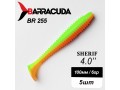 Силиконовая приманка Sherif 4.0" (100мм) - 5шт, цвет BR255