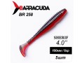 Силиконовая приманка Sherif 4.0" (100мм) - 5шт, цвет BR258