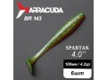 Силиконовая приманка Spartak 4.0" (100мм) - 6шт, цвет BR143