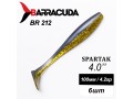 Силиконовая приманка Spartak 4.0" (100мм) - 6шт, цвет BR212