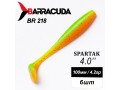 Силиконовая приманка Spartak 4.0" (100мм) - 6шт, цвет BR218