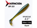 Силиконовая приманка Spartak 4.0" (100мм) - 6шт, цвет BR223