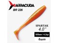 Силиконовая приманка Spartak 4.0" (100мм) - 6шт, цвет BR226