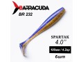 Силиконовая приманка Spartak 4.0" (100мм) - 6шт, цвет BR232
