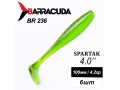 Силиконовая приманка Spartak 4.0" (100мм) - 6шт, цвет BR236