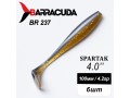 Силиконовая приманка Spartak 4.0" (100мм) - 6шт, цвет BR237