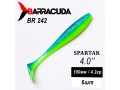 Силиконовая приманка Spartak 4.0" (100мм) - 6шт, цвет BR242