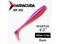 Силиконовая приманка Spartak 4.0" (100мм) - 6шт, цвет BR252