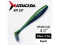 Силиконовая приманка Spartak 4.0" (100мм) - 6шт, цвет BR257