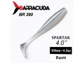 Силиконовая приманка Spartak 4.0" (100мм) - 6шт, цвет BR280