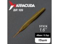 Силиконовая приманка Stick 1.6" (40мм) - 15шт, цвет BR109