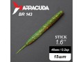 Силиконовая приманка Stick 1.6" (40мм) - 15шт, цвет BR143