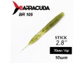 Силиконовая приманка  Stick 2.8" (70мм) - 10шт, цвет BR105