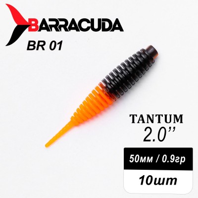 Силиконовая приманка Tantum 2.0" (50мм) - 10шт, цвет BR01
