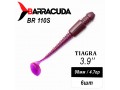Силиконовая приманка Tiagra 3.9" (98мм) - 6шт, цвет BR110S