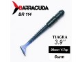 Силиконовая приманка Tiagra 3.9" (98мм) - 6шт, цвет BR114