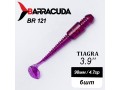Силиконовая приманка Tiagra 3.9" (98мм) - 6шт, цвет BR121