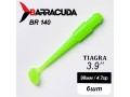 Силиконовая приманка Tiagra 3.9" (98мм) - 6шт, цвет BR140