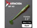 Силиконовая приманка Tiagra 3.9" (98мм) - 6шт, цвет BR143