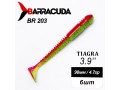 Силиконовая приманка Tiagra 3.9" (98мм) - 6шт, цвет BR203