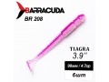 Силиконовая приманка Tiagra 3.9" (98мм) - 6шт, цвет BR208