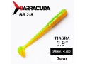 Силиконовая приманка Tiagra 3.9" (98мм) - 6шт, цвет BR218