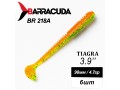 Силиконовая приманка Tiagra 3.9" (98мм) - 6шт, цвет BR218A