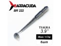 Силиконовая приманка Tiagra 3.9" (98мм) - 6шт, цвет BR222