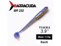 Силиконовая приманка Tiagra 3.9" (98мм) - 6шт, цвет BR232