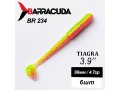 Силиконовая приманка Tiagra 3.9" (98мм) - 6шт, цвет BR234