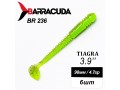 Силиконовая приманка Tiagra 3.9" (98мм) - 6шт, цвет BR236