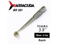 Силиконовая приманка Tiagra 3.9" (98мм) - 6шт, цвет BR261