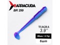 Силиконовая приманка Tiagra 3.9" (98мм) - 6шт, цвет BR299