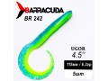 Силиконовая приманка Ugor 4.5" (115мм) - 5шт, цвет BR242