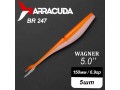 Силиконовая приманка Wagner 5.0" (125мм) - 5шт, цвет BR247